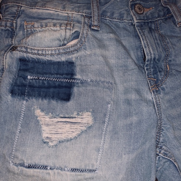 old navy boyfriend jean shorts - Picture 3 of 5